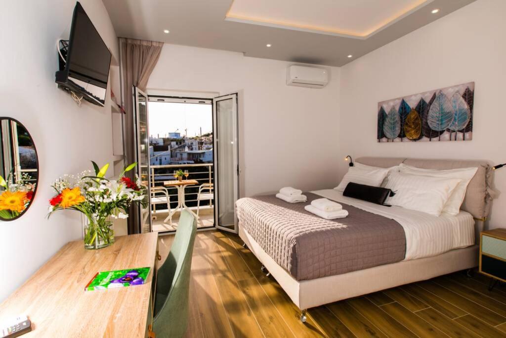 Chrysi'S Ocean View Retreat Villa Kerames Bagian luar foto