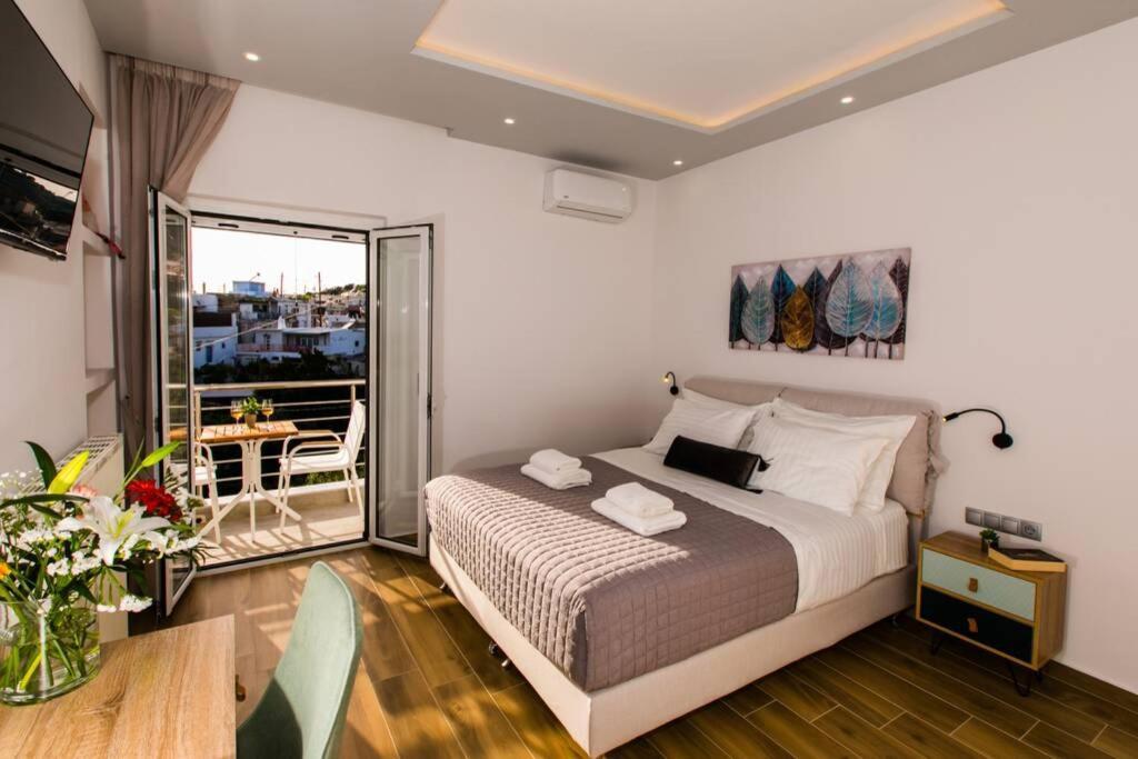 Chrysi'S Ocean View Retreat Villa Kerames Bagian luar foto