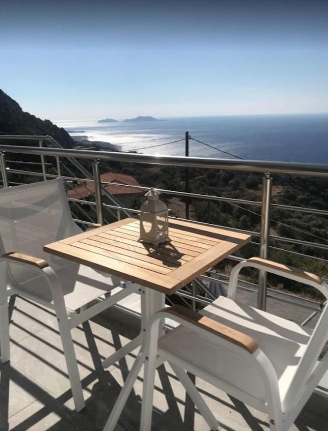 Chrysi'S Ocean View Retreat Villa Kerames Bagian luar foto